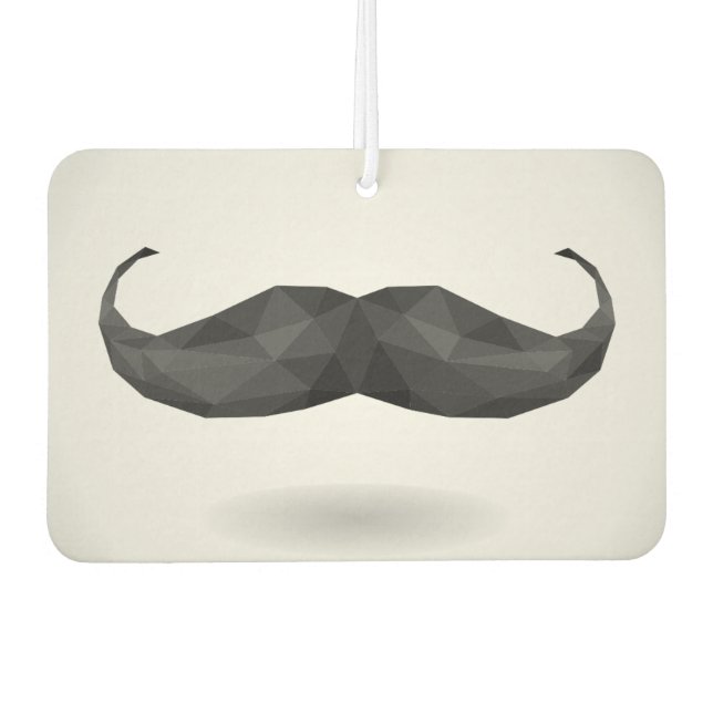 Mustache Car Air Freshener (Front)
