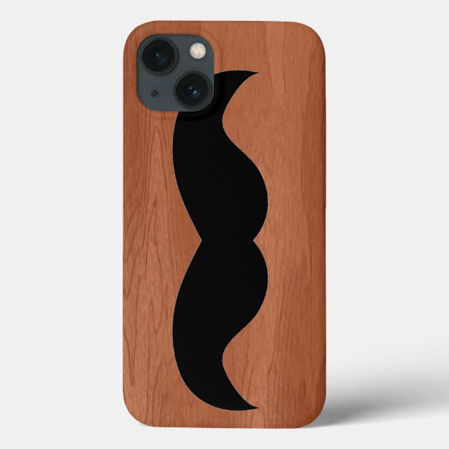 Mustache Case-Mate iPhone Case (Back)