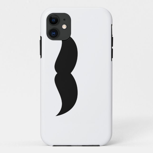 Mustache Case-Mate iPhone Case (Back)