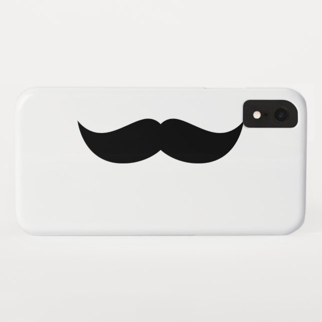 Mustache Case-Mate iPhone Case (Back (Horizontal))