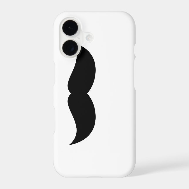 Mustache Case-Mate iPhone Case (Back)