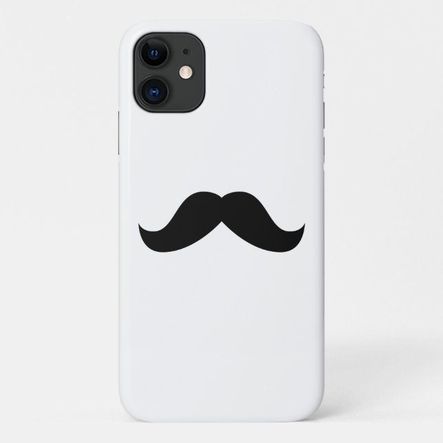 Mustache Case-Mate iPhone Case (Back)