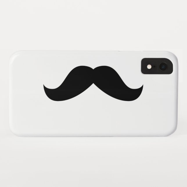 Mustache Case-Mate iPhone Case (Back (Horizontal))