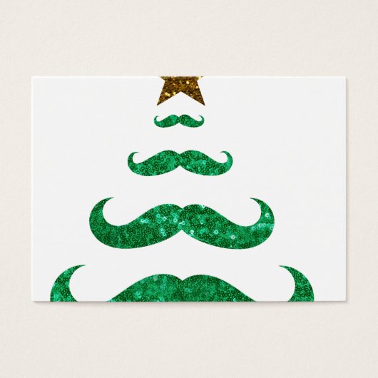 mustache christmas tree (Front)