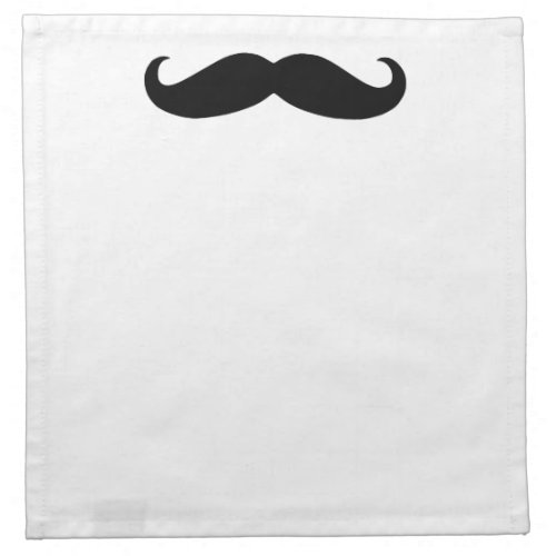 Mustache Cloth Napkin