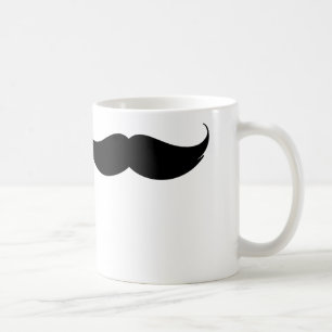Mustache Coffee Cup