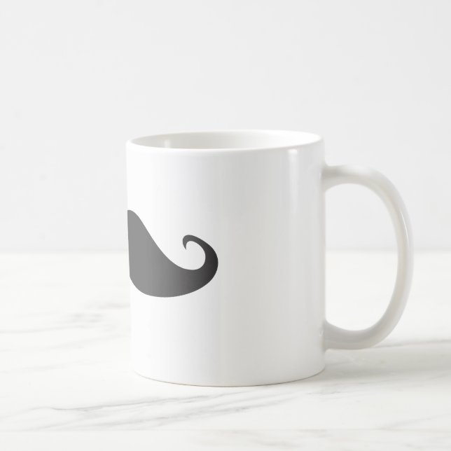 Mustache Coffee Mug (Right)