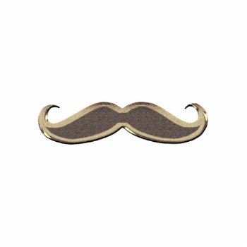Mustache Cutout by Dozzle at Zazzle