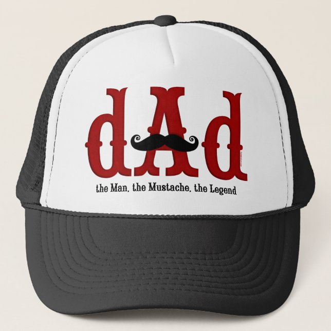 Mustache Dad Hat (Front)