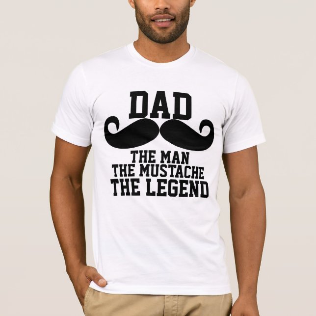 Mustache Dad T-shirts & Shirts (Front)