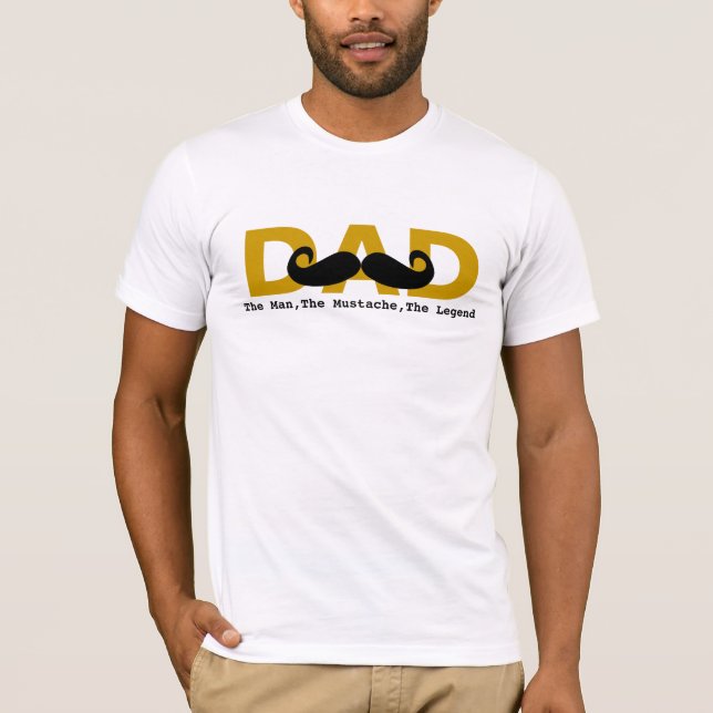 Mustache Dad T-shirts & Shirts (Front)