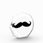 Mustache Disguise Funny Acrylic Award