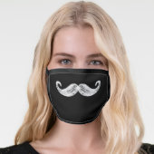 Mustache Face Mask (Worn Her)