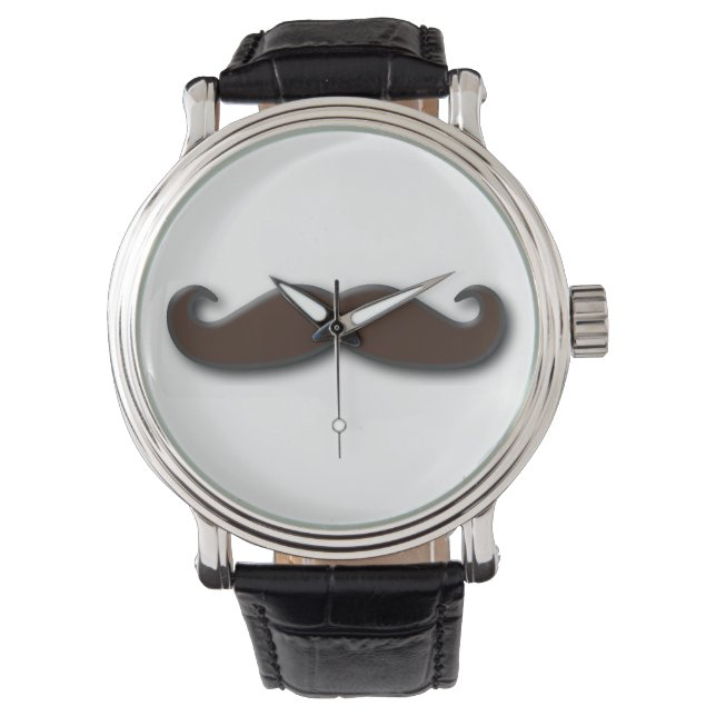 mustache faced watch (Front)