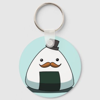 Mustache-giri Keychain by SuperPsyduck at Zazzle