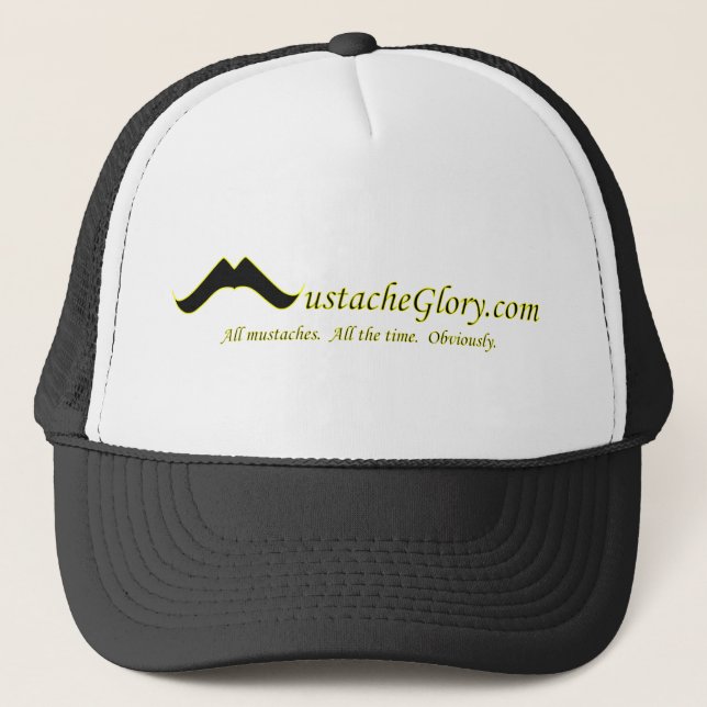 Mustache Glory Hat (Front)