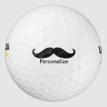 Mustache Golf Balls