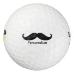 Mustache Golf Balls