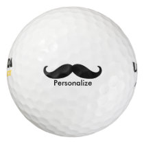 Mustache Golf Balls