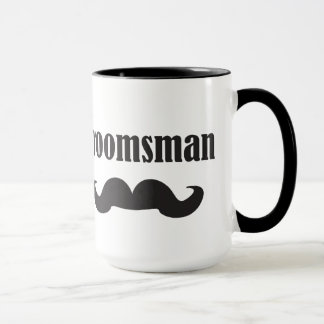 Mustache Groomsman Mug