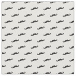 Mustache hipster pattern 2 fabric