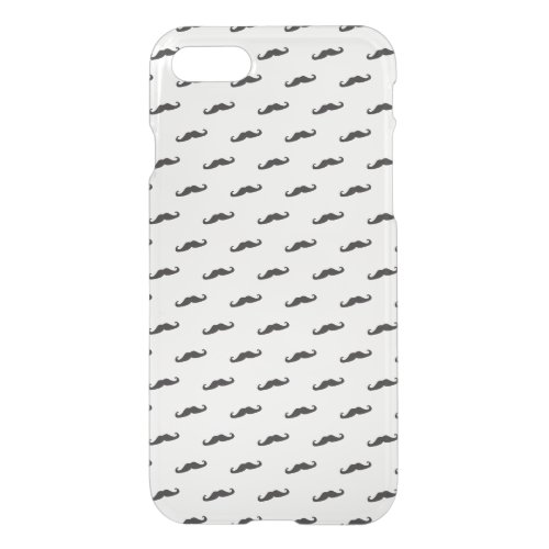 Mustache hipster pattern 2 iPhone SE87 case