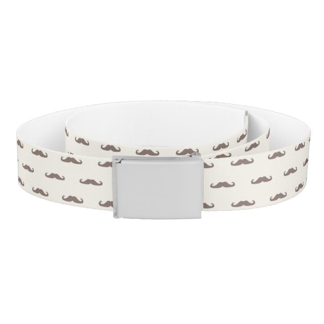 Mustache hipster pattern 3 belt (Coil)