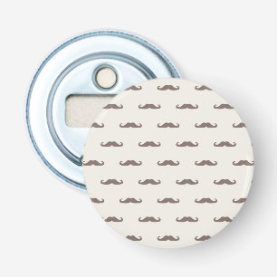 Mustache hipster pattern 3 bottle opener