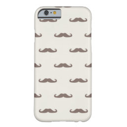 Mustache hipster pattern 3 barely there iPhone 6 case