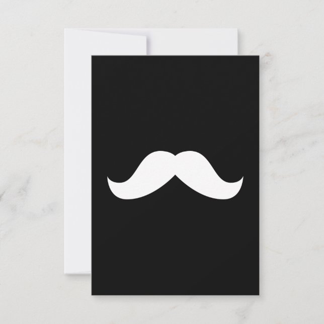 Mustache Invitation (Front)