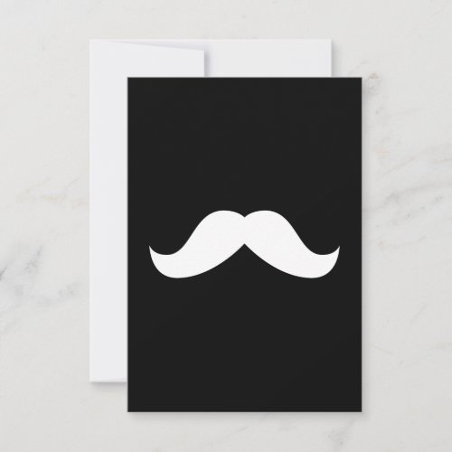 Mustache Invitation