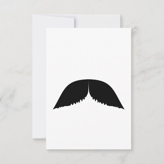 Mustache Invitation (Front)