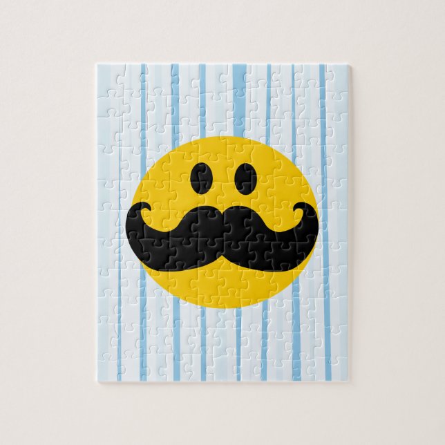 Mustache Jigsaw Puzzle (Vertical)