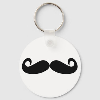 Mustache Keychain