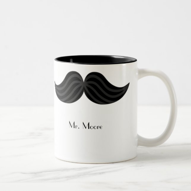Mustache Lefty Groom's Mug (Right)