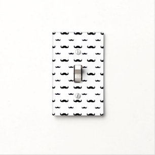 Mustache Light Switch Cover