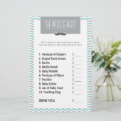 Mustache / Little Man Baby Shower Price is Right (Standing Front)