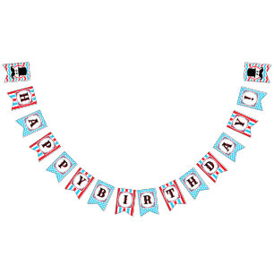 Mustache Little Man Birthday Party Banner Editable