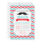 Mustache Little Man Birthday Party Invitations