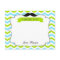 Mustache Little Man Thank You Card