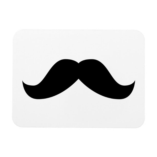 Mustache Magnet (Horizontal)
