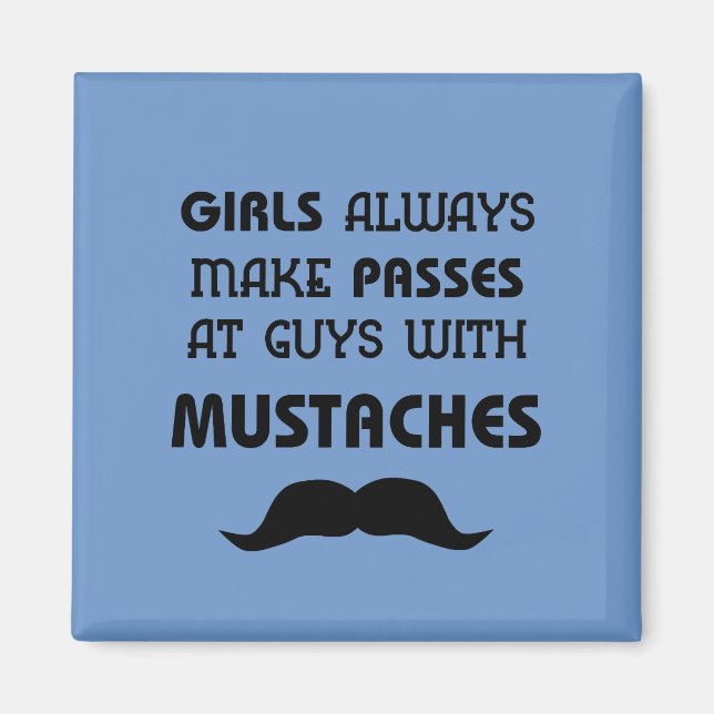 Mustache Magnet (Front)