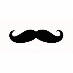 Mustache Magnet Cutout
