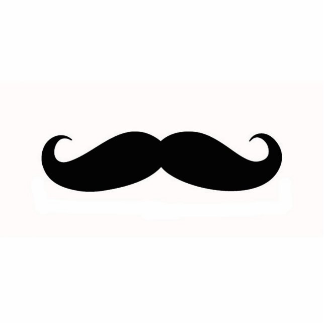 Mustache Magnet Cutout (Front)