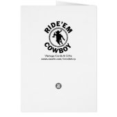 Mustache Man - Art Deco Cards (Back)
