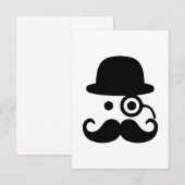 Mustache monocle (Front/Back)