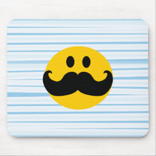 Mustache Mouse Pad