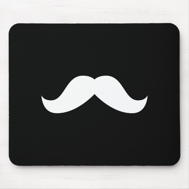 Mustache Mousepad (Front)
