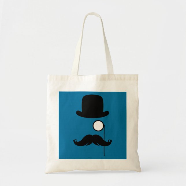 Mustache Moustache Stache Man Tote Bag (Front)