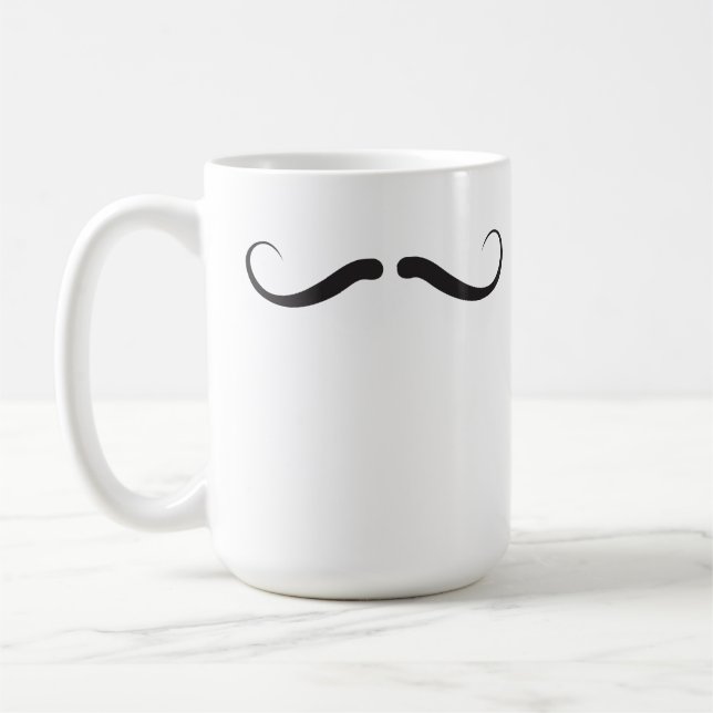 Mustache Mug (Left)
